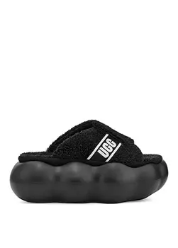 Черные женские тапочки Ugg