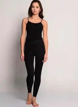 Черные женские термолеггинсы Blackspade