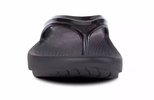 Черные женские вьющиеся сандалии Oolala Oofos, черный