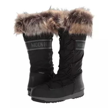 Черные женские высокие ботинки Protecht Monaco Moon Boot, черный