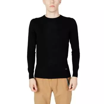 Черный акриловый свитер Gianni Lupo