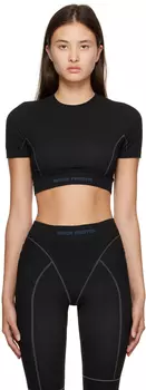 Черный активный спортивный топ Heron Preston