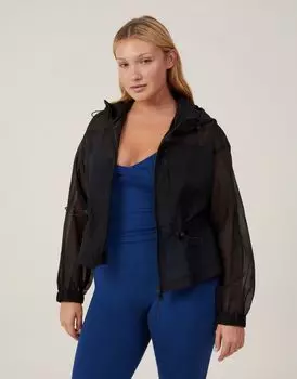Черный анорак Cotton:On Mesh