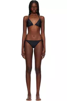 Черный Baby Fox Бикини Maison Kitsun