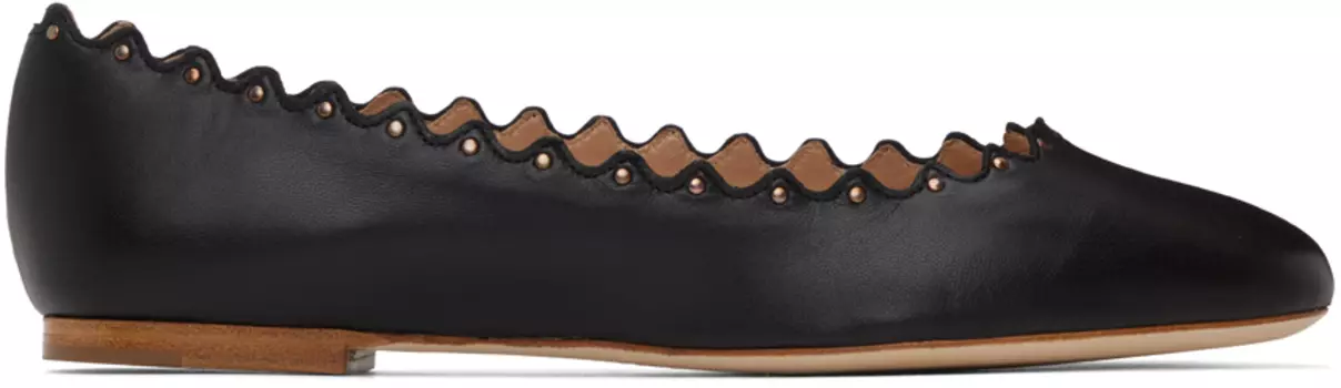 Черный - Балетки Lauren Chloe