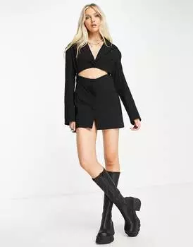 Черный бенгальский пиджак Topshop