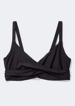 Черный бикини-топ DD+ Papaya Holiday