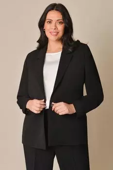 Черный блейзер Curve Live Unlimited, черный
