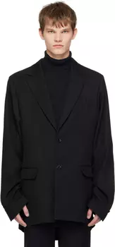 Черный блейзер-невидимка Doublet