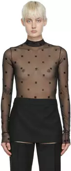 Черный боди 4G Givenchy
