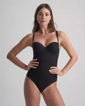 Черный боди Bye Bra