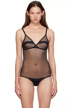 Черный боди Serena Yasmine Eslami