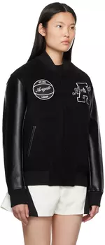 Черный бомбер Axel Arigato Hudson