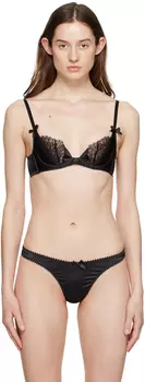 Черный бюстгальтер-балконет Ryan Agent Provocateur