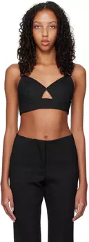 Черный бюстгальтер из букле REMAIN Birger Christensen