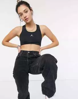 Черный бюстгальтер Jordan Sport Jumpman