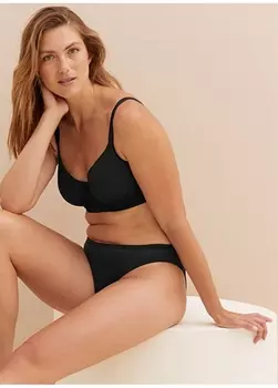 Черный бюстгальтер на косточках Marks & Spencer