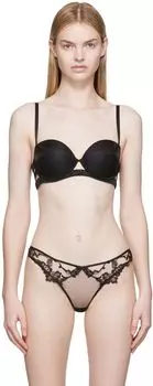 Черный бюстгальтер на счастье Agent Provocateur
