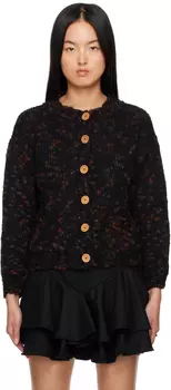 Черный чайный кардиган Tach