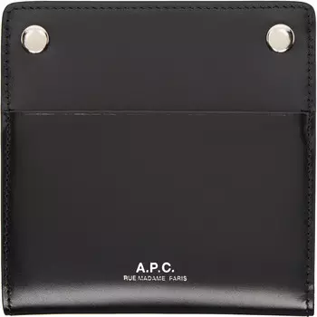Черный держатель для карт Andre Bifold A.P.C.