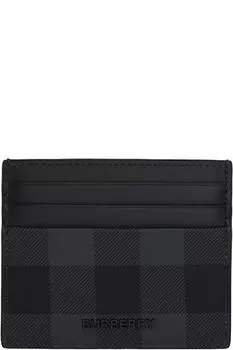 Черный держатель для карт MS Tall Sandon Burberry