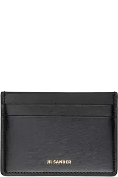 Черный держатель кредитной карты Jil Sander