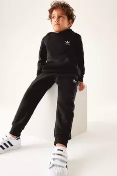 Черный детский комплект adidas Originals Adicolor с худи adidas originals, черный