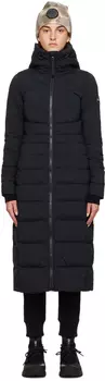 Черный Длинный пуховик Black Label Clair Черный Canada Goose