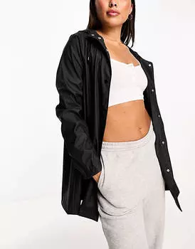 Черный дождевик Noisy May Droplets