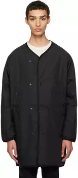 Черный двусторонний пуховик Nanamica