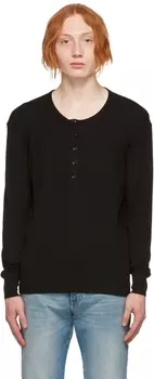 Черный Джерси Хенли TOM FORD