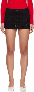 Черный - Джинсовая мини-юбка Le Chouchou La Mini De N?mes Criollo Jacquemus