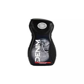 Черный гель для душа 250мл, Denim