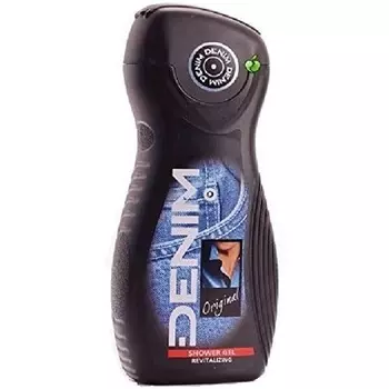 Черный гель для душа 400мл, Denim