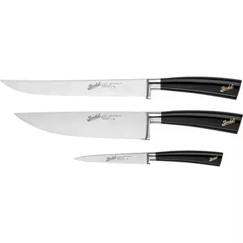 Черный глянцевый набор для шеф-повара Berkel Elegance, состоящий из 3 предметов
