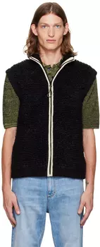Черный горный жилет Marni