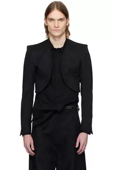 Черный Herren Spur Блейзер Julius