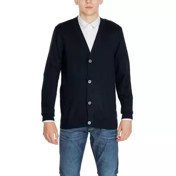 Черный хлопковый кардиган Jack & Jones