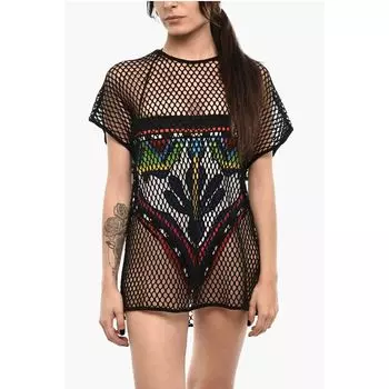 Черный хлопковый купальник Dsquared2, Black