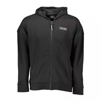 Черный хлопковый мужской свитер Plein Sport