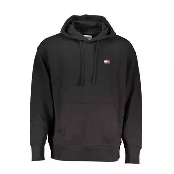 Черный хлопковый мужской свитер Tommy Hilfiger