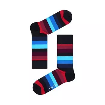 Черный хлопковый носок Happy Socks