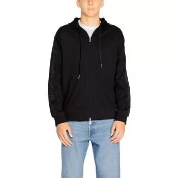 Черный хлопковый свитер Armani Exchange