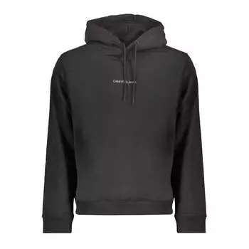 Черный хлопковый свитер Calvin Klein
