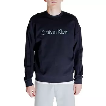 Черный хлопковый свитер Calvin Klein