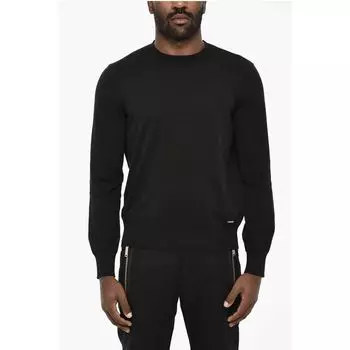 Черный хлопковый свитер Dsquared2, Black