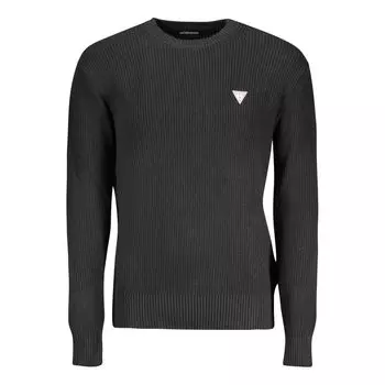 Черный хлопковый свитер Guess Shoes