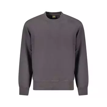 Черный хлопковый свитер Hugo Boss