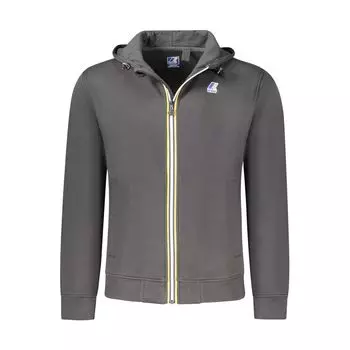 Черный хлопковый свитер K-Way