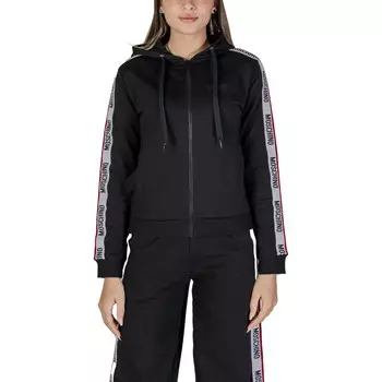 Черный хлопковый свитер Moschino